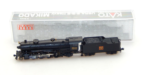 Kato Spur N 126-0211 US Dampflok Heavy Mikado CB&Q | Zustand: Gebraucht