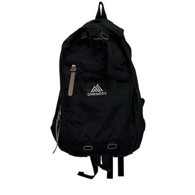 GREGORY Daypack Rucksack One Point Logo Black Men Women