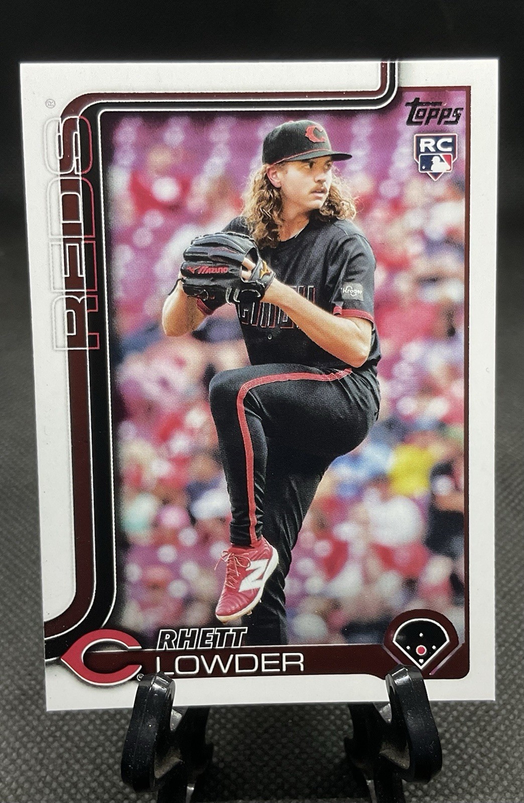 2025 Topps #205 Rhett Lowder RC - Cincinnati Reds