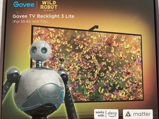 GOVEE The Wild Robot TV Backlight 3 Lite For 55-65 Inch TVs  G1A