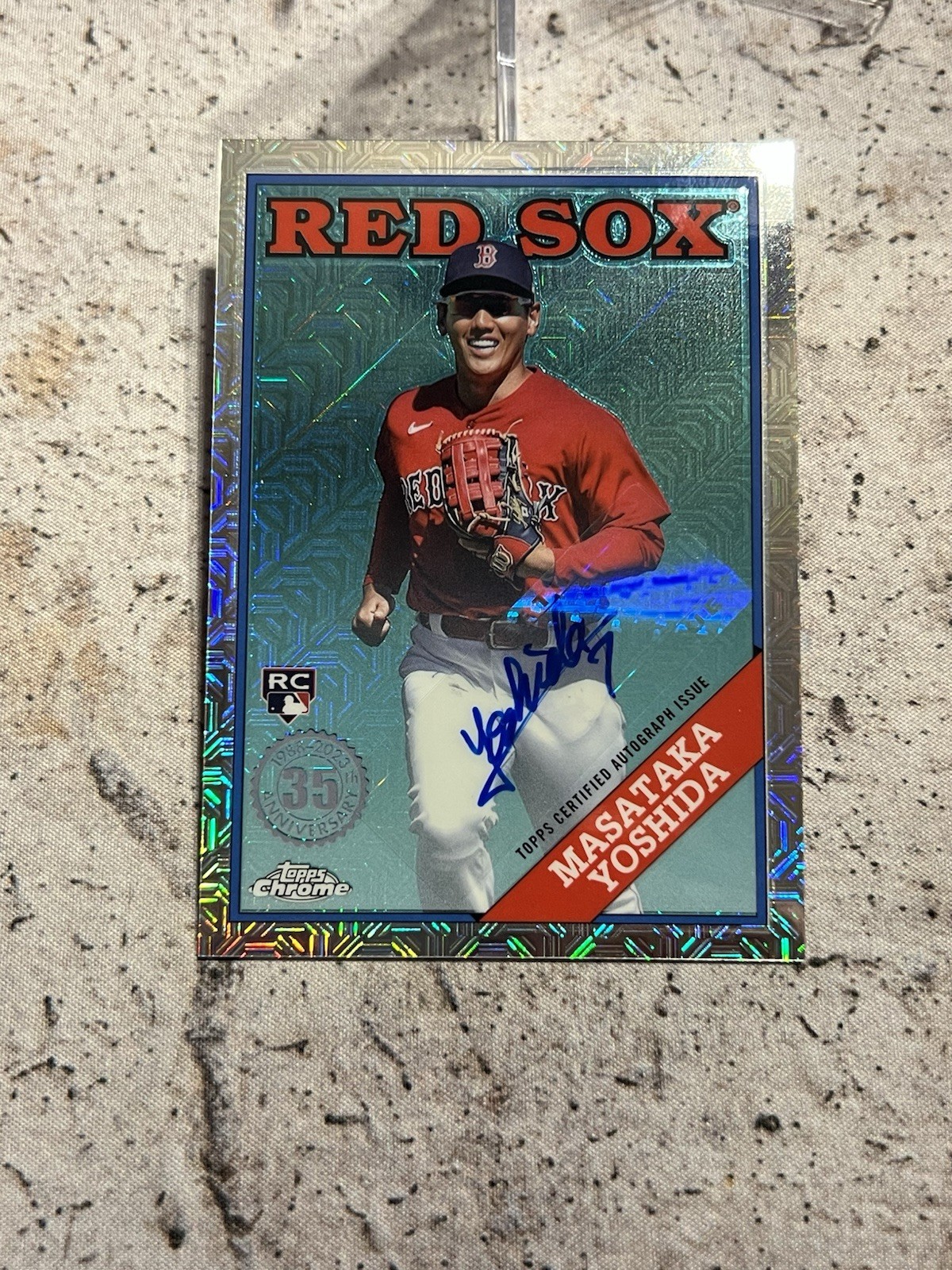 Masataka Yoshida 2023 Topps SILVER PACK MOJO RC AUTO /99 #T88CU-43