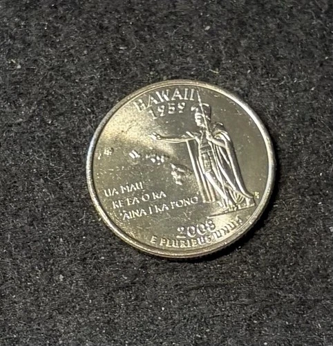 2008-D 50 State Quarters Hawaii — photo from the most recent tracked eBay sale