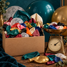Jumbo Latex Balloon Mystery Box 5 LB 16" and Larger - Mixed Brands Colors