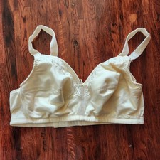 Vintage Leading Lady Maternity Nursing Bra Ivory 40C Style 447