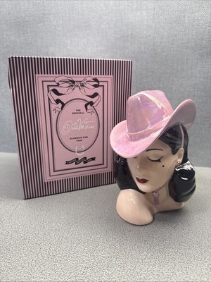 DITA VON TEESE GLAMOUR GIRL VASE LIMITED EDITION '' LUCKY LADY ''