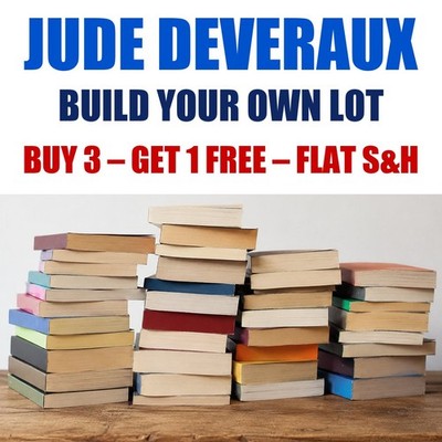 Jude Deveraux Paperback Books - Build A Romance Novel Book Lot - Flat Shipping