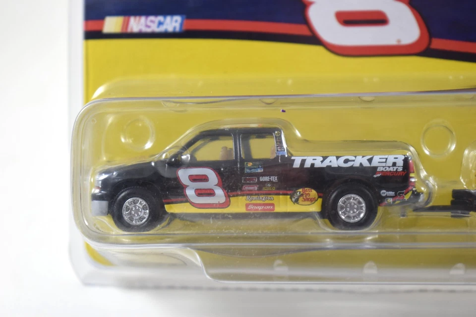 Martin Truex Jr #8 Bass Pro Shops Crew Cab Trailer Brookfield Collector's 2004 - Image 3 of 4