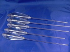 1 Bombarda trasparente Cristal varie misure pesca trota lago pesca bombarda mare