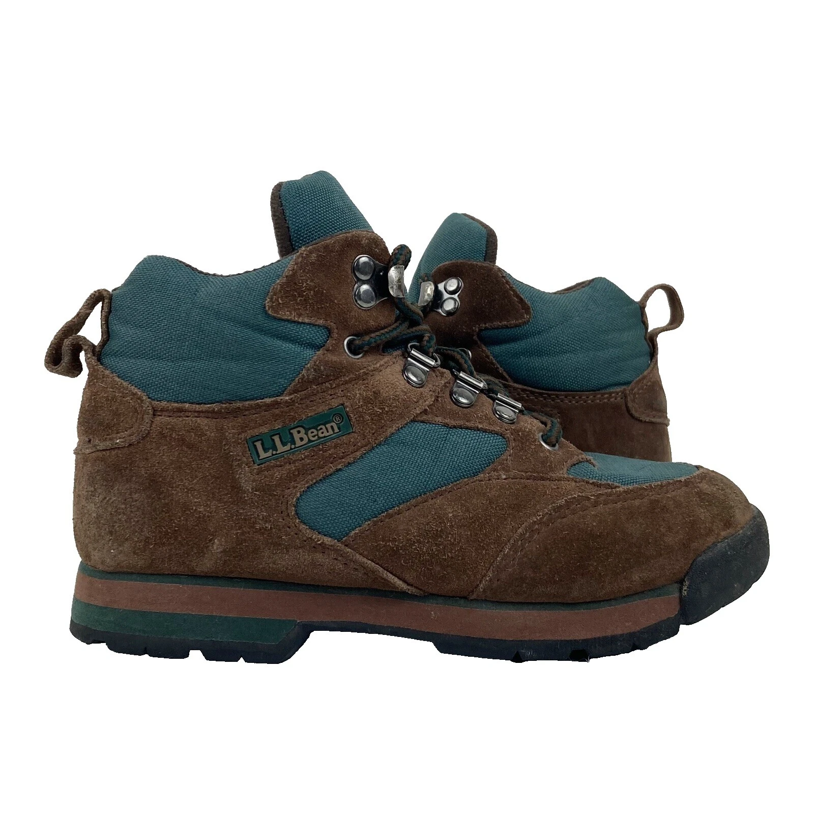 L.L. Zapatos Bean para niños con parte superior de cuero