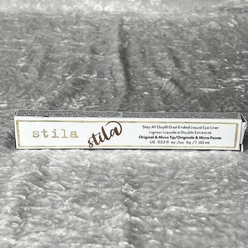 Stila Stay all Day Dual-Ended Liquid Eye Liner Intense Black/Kitten Kosmo