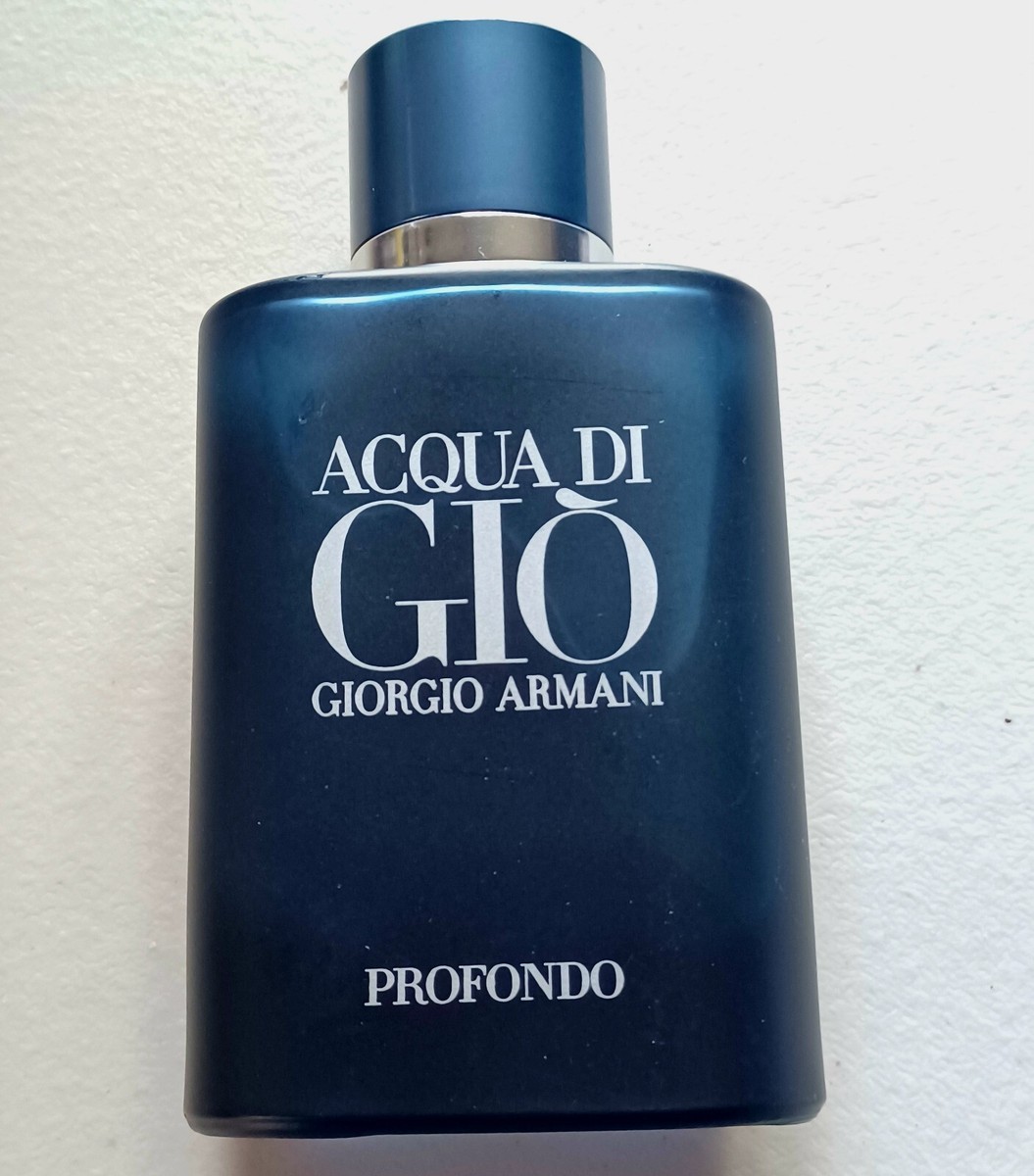 GIORGIO ARMANI ACQUA DI GIO PROFONDO 2.5oz ~ 75ml EAU DE