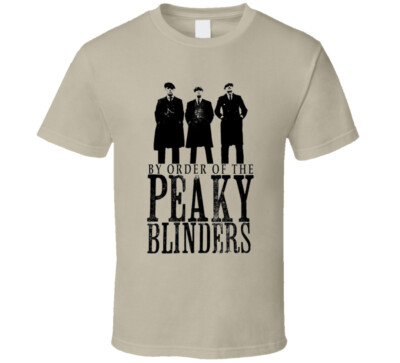 Peaky Blinders Shelby Brothers By Order Of The Logo Fan T Shirt