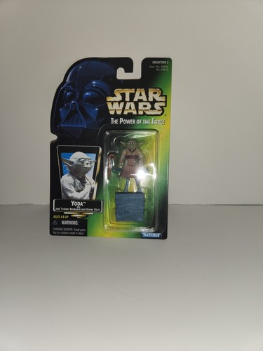 Kenner Star Wars Yoda With Jedi Trainer Backpack And Gimer Stick Action Figure - Picture 3 of 7