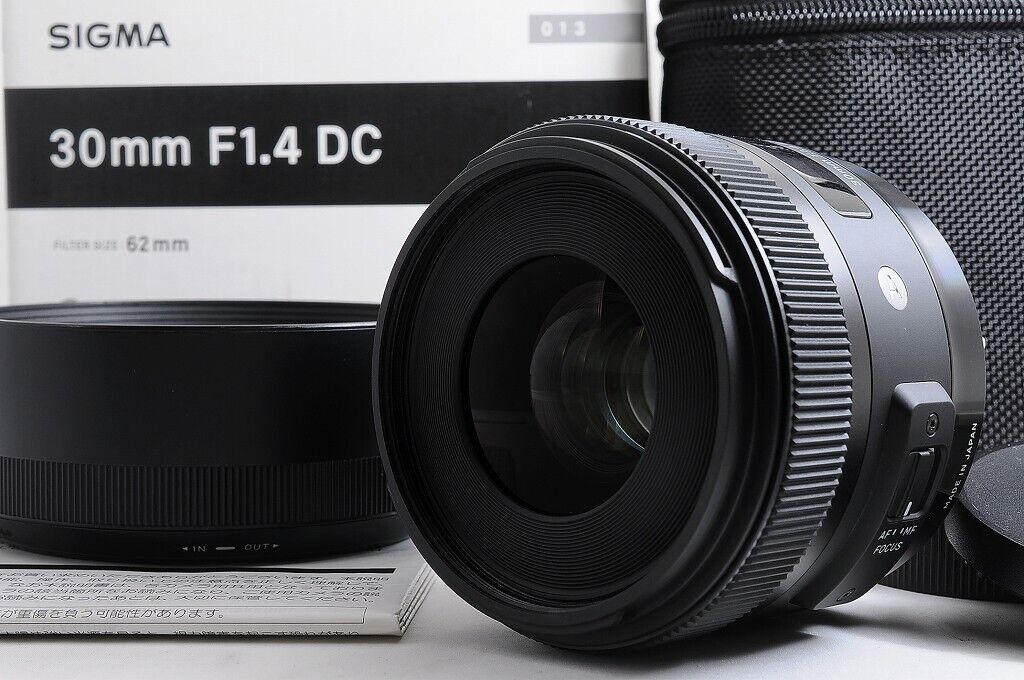 TOP MINT】SIGMA 30mm F/1.4 DC HSM Art Lens 013 For Canon EF TOP MINT】SIGMA 30mm F/1.4 DC HSM Art Lens 013 For Canon EF