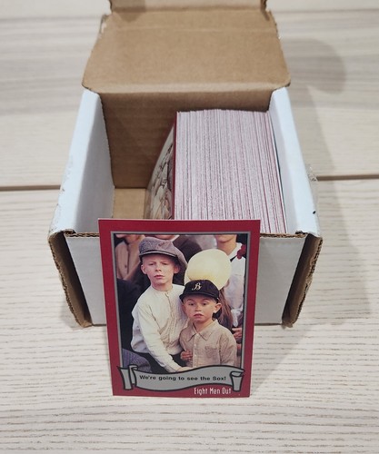 Set completo carte collezionabili 1988 Pacific Eight Men Out #1-110