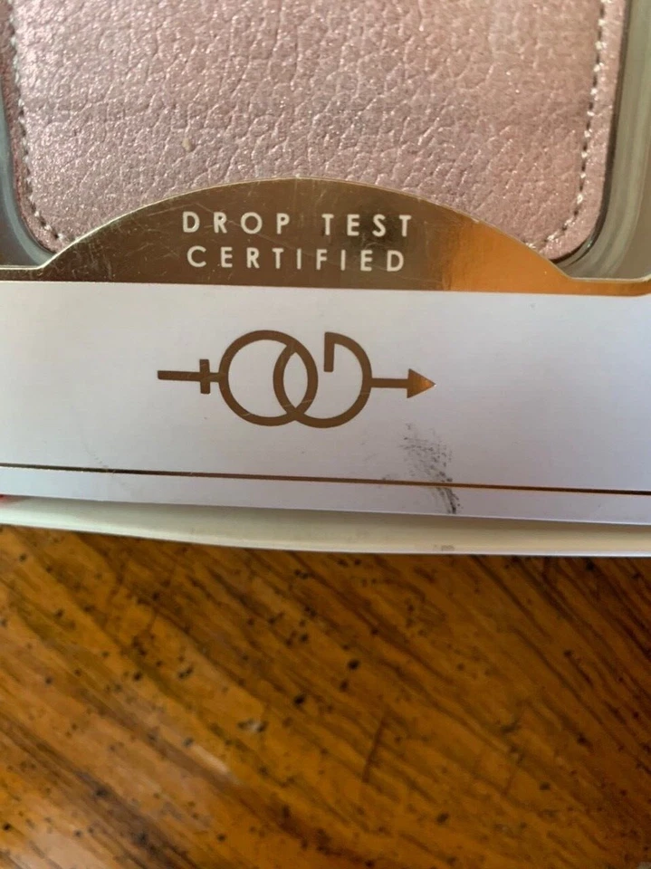 Funda Teléfono iPhoneX Free People Gravedad Cero Boho Metálica Cuero Pastel Nueva con Caja Foto 3 de 4