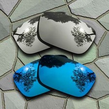 US Silver Sky Blue Polarized Lenses Replacement For-Spy Optic Dirk