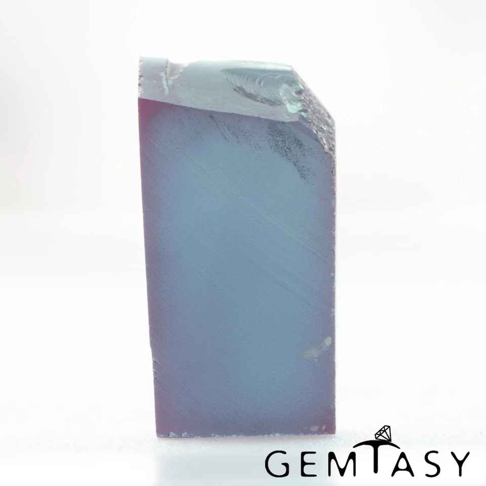 Rough stone for faceting - Alexandrite Czochralski (Pulled) lab grown 21-23ct - Image 3 of 4