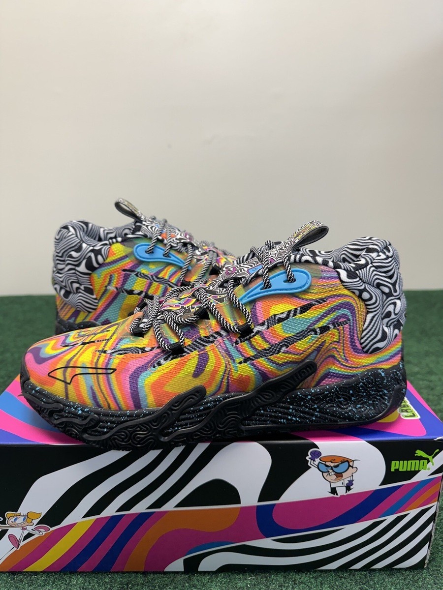 PUMA MB.03 x Dexter's Laboratory New Kids Basketball Shoe PUMA MB.03 x Dexter's Laboratory New Kids Basketball Shoe