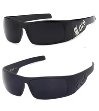 Locs Authentic Gangster Biker Motorcycle OG Style Wrap Around Sunglasses UV400