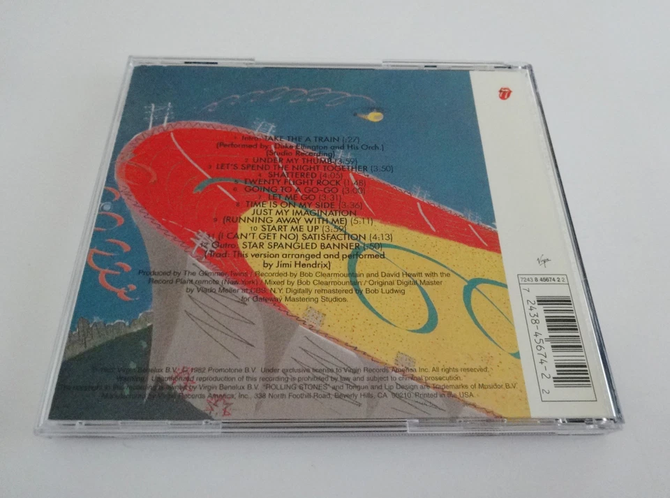 Rolling Stones Still Life American Concert 1981 CD Mick Jagger Keith Richards 98 Foto 2 de 4