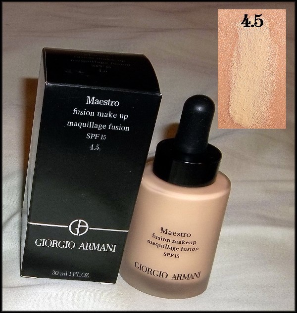 giorgio armani fusion makeup spf 15