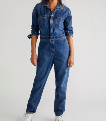 LEE Vintage Modern Union-Alls Coverall Denim Jumpsuit x Free LEE Vintage Modern Union-Alls Coverall Denim Jumpsuit x Free