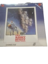The Right Stuff - Stereo Extended Play Laserdisc 1983 Brand New Sealed MINT