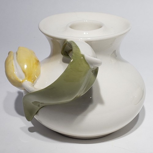 Set of 2 Goebel Porcelain Tulip Candle Holders W. Germany - Picture 9 of 14