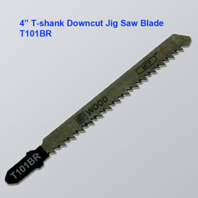 50x T101BR 4'' 100mm T-shank Downcut Jig Saw Blades fits Bosch HCS Wood Cutting