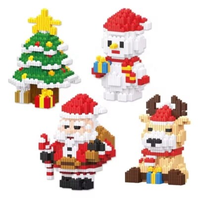 Kreative Weihnachtsserie 3D Puzzle Verbindung Bausteine Zum Selbermachen