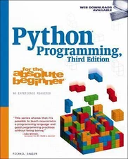 Python Programming for the Absolute Beginner, Third Edition by Dawson, Michael