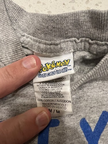 Vintage 90s Pokémon Got Ya Gotta Catch ‘Em All Kids Youth Long Sleeve T-Shirt - Picture 4 of 4