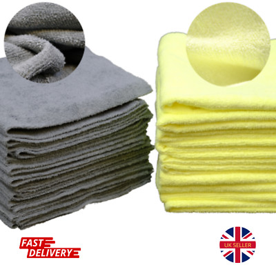Premium Nahtlose Fleece Mikrofasertücher 36 Stück 40x40cm Entlüftung Reinigung