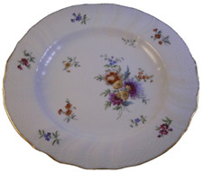 Antique 19thC St. Petersburg Imperial Russian Porcelain Plate Porzellan Teller 2