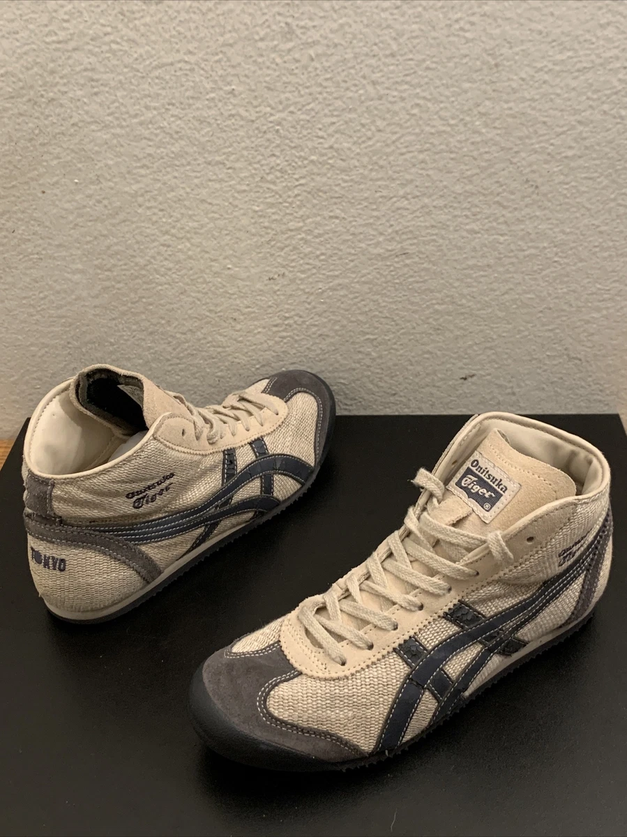 Asics ONITSUKA TIGER Shoes TOKYO Cream Gray THN845 Men s US 5 EU 37.5 RARE