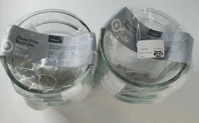 Made By Design 8 Clear Glass Food Prep Bowls - 5 in
