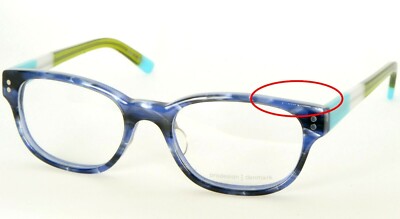 PRODESIGN DENMARK 4709-1 9032 Glänzende Blaue Brille 49-18-135 Mm ''READ''