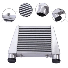 Universal Mount Intercooler 17"x11"x2.75" 2.5" Inlet & Outlet One Side