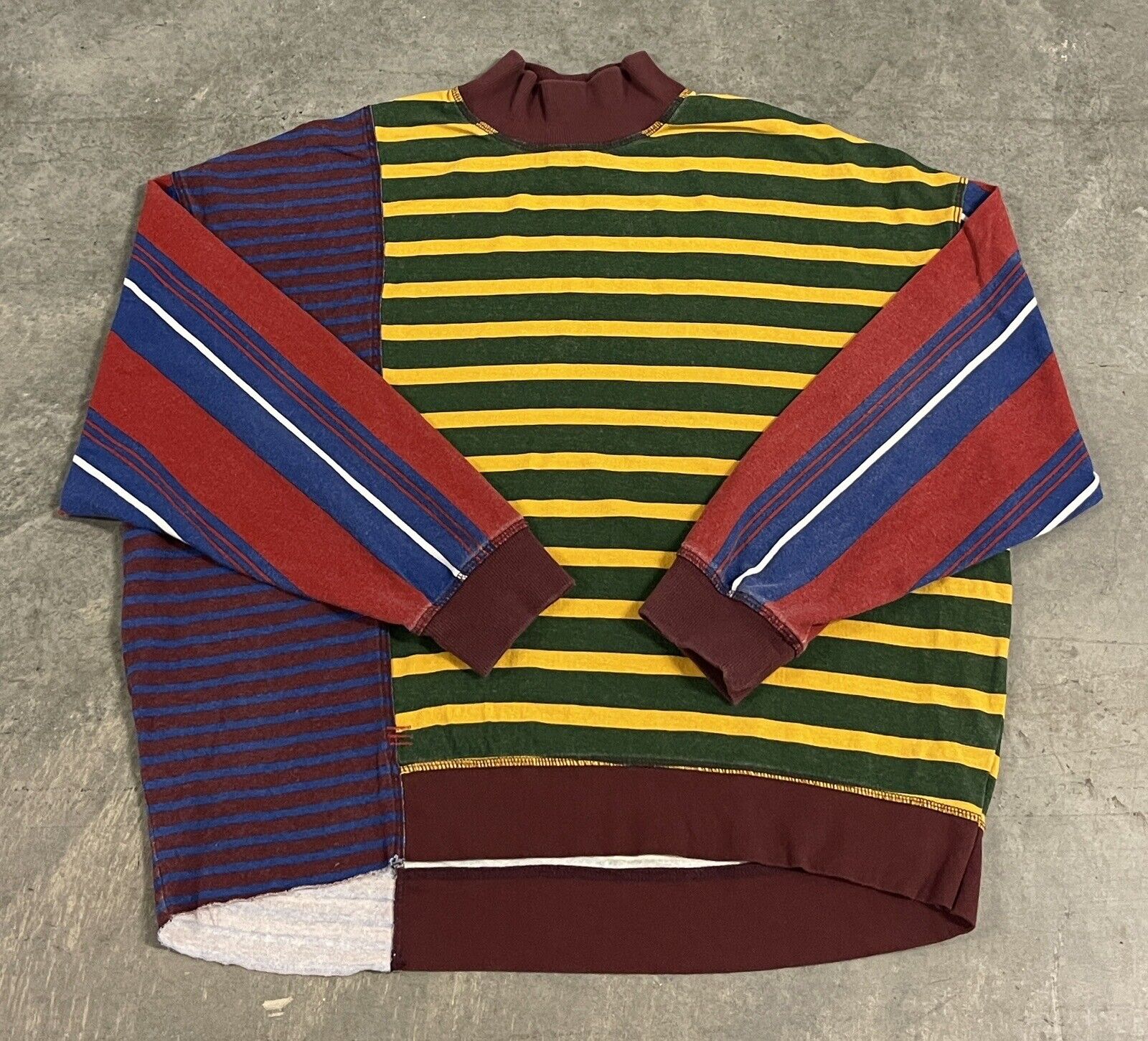 Men’s BDG Urban Outfitters Multicolor Striped Pul… - image 1