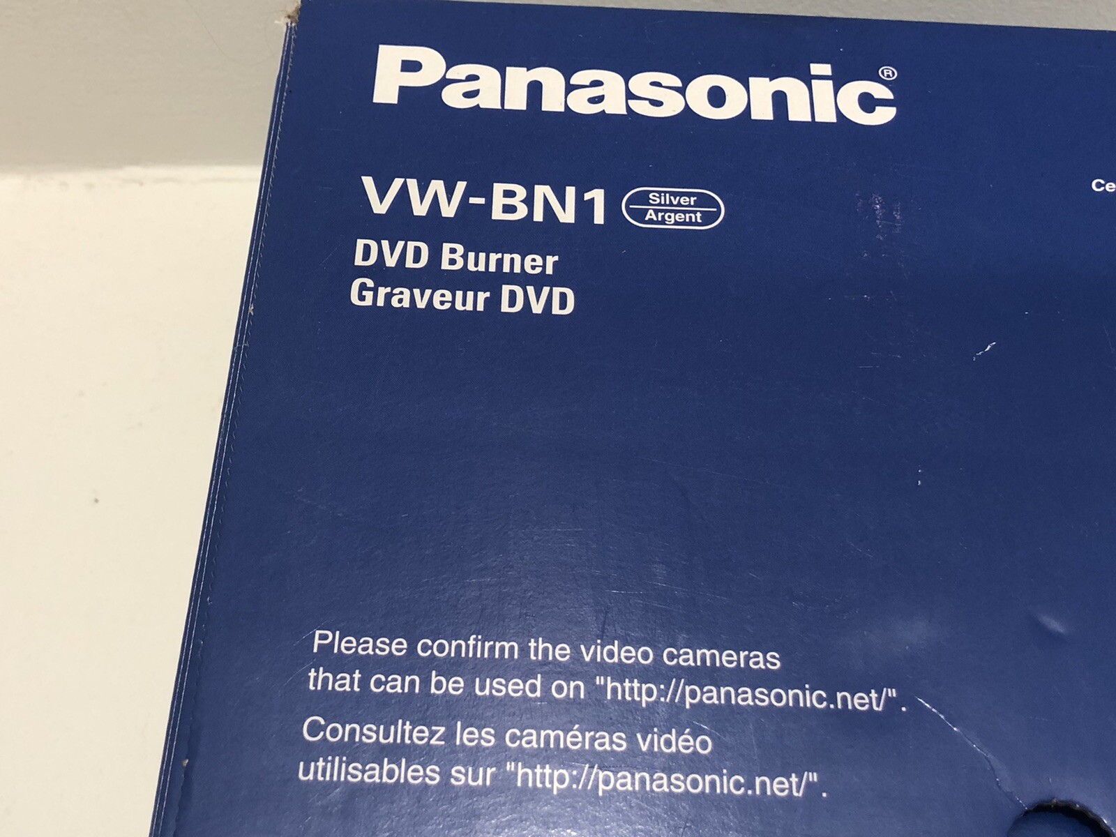NIB Panasonic VWBN1 Portable Direct to Camcorder and PC DVD Burner