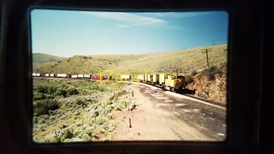 PG16 ZUG LOKOMOTIVE 35MM SLIDE UNION PACIFIC 6140, SAGA, ODER 1998