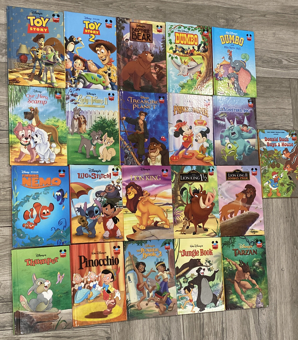 21 Disneys Wonderful World of Reading Dumbo Toy Story Nemo Lilo