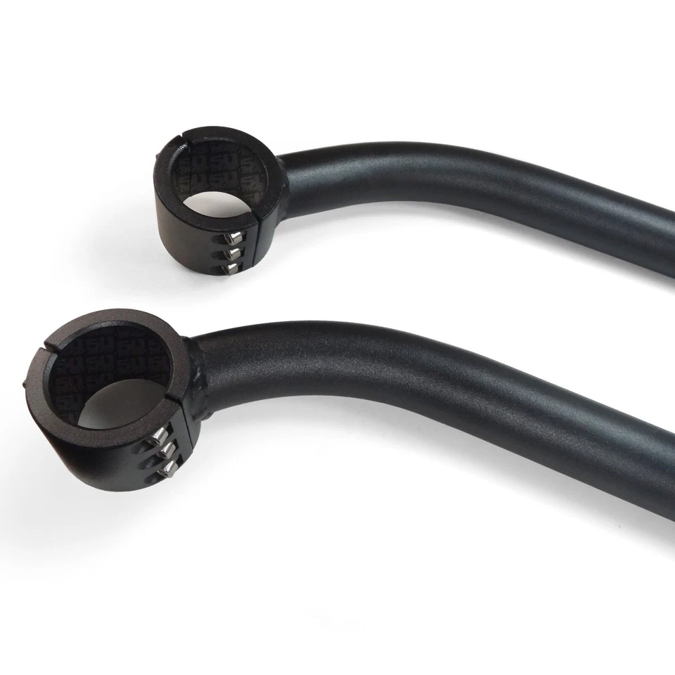 Black Tube Roll Cage Harness Bar Pair fits 2016-Up Commander Max DPS 800R & 1000 - Imagem 4 de 4