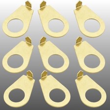 10pcs Guitar Knobs Pointer Plate Knob Indicator 10mm for Gibson Les Paul Gold