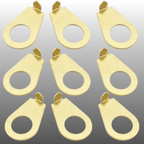 10pcs Guitar Knobs Pointer Plate Knob Indicator 10mm for Gibson Les Paul Gold
