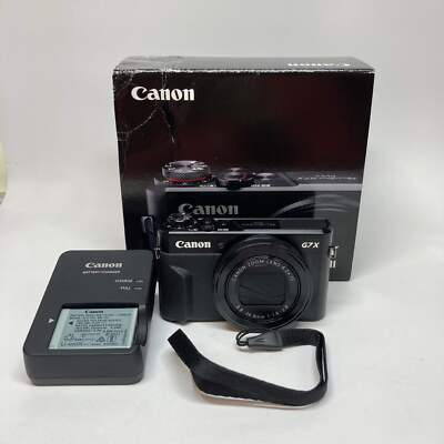 Broken Canon PowerShot G7 X Mark II 20.1MP Camera for Parts Broken Canon PowerShot G7 X Mark II 20.1MP Camera for Parts
