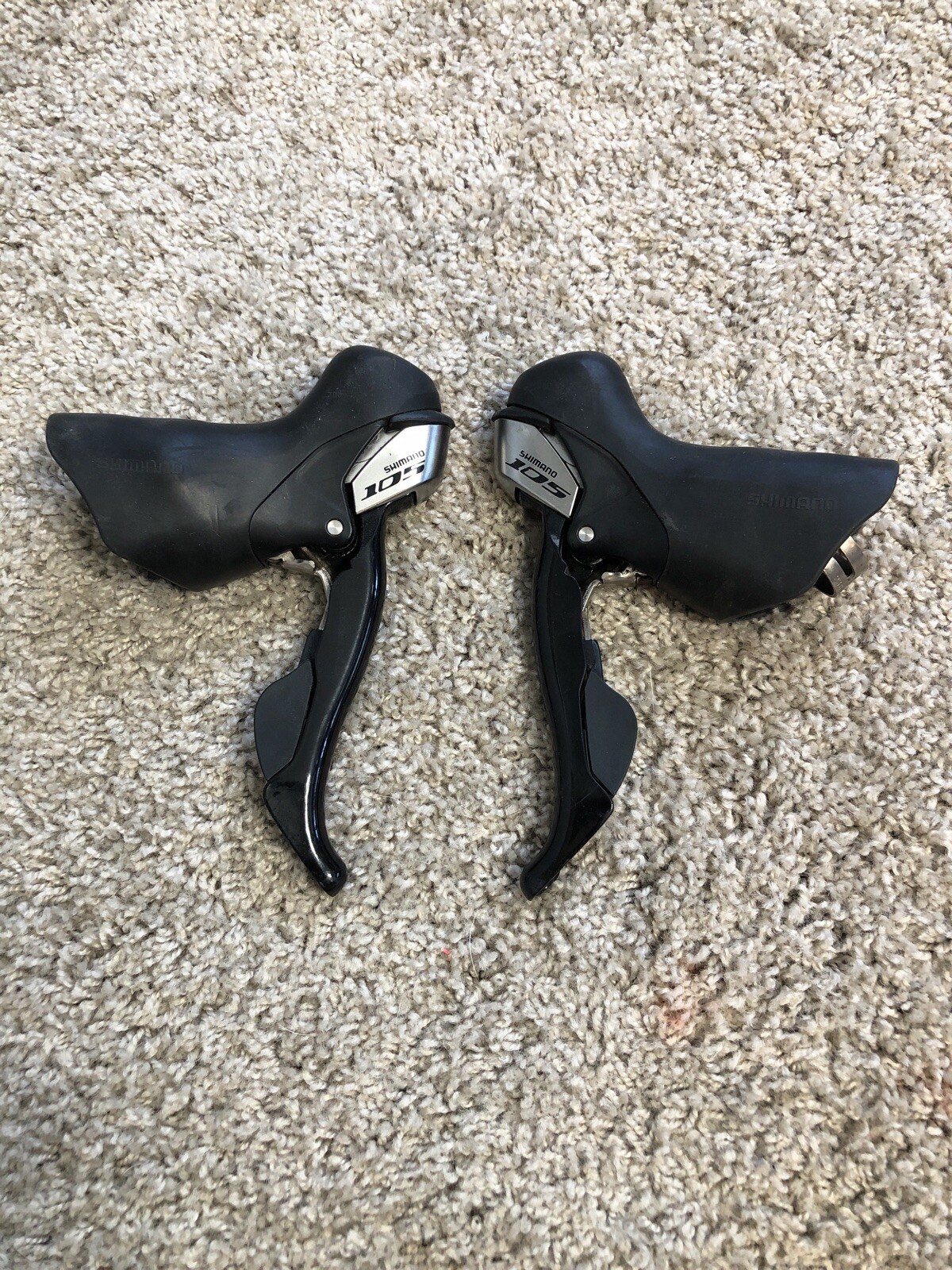 shimano 105 shifters 2x10