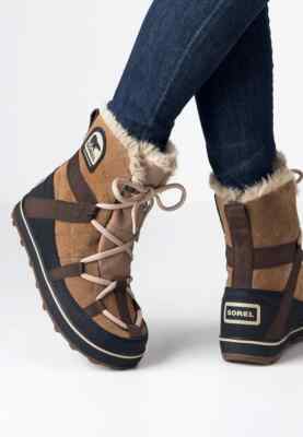 Sorel W Glacy Explorer Shortie / Eskimo Boots Größe 43 EU [Neu]