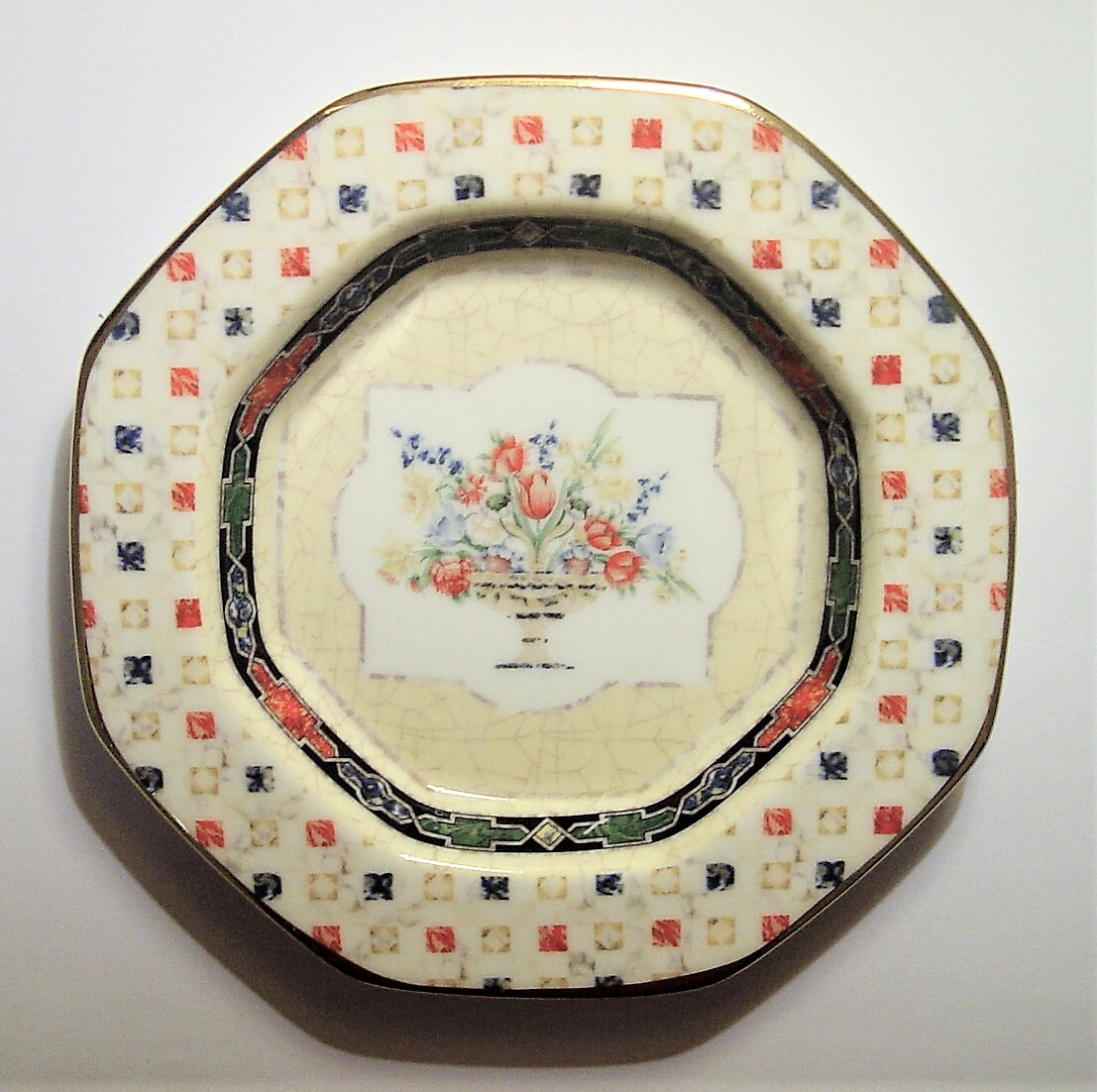 WEDGWOOD HARLEQUIN JEWEL Octagonal Tray 5
